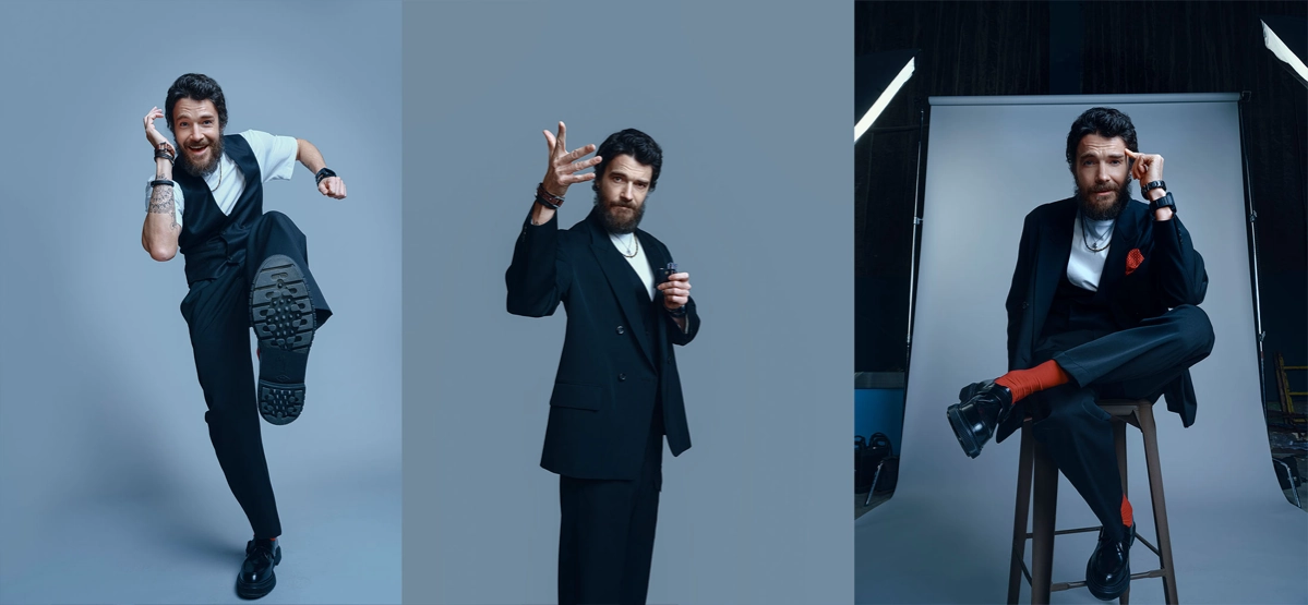 Maxim Matveev  
Maxim Matveyev is a Russian theater and film actor.  
Photographer: Artem Savateev
Post-Production / Retoucher: Alexey Samsonov | Сетка — новая социальная сеть от hh.ru