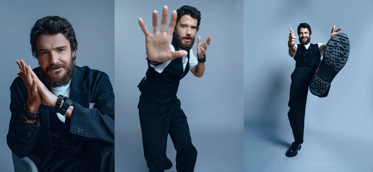 Maxim Matveev  
Maxim Matveyev is a Russian theater and film actor.  
Photographer: Artem Savateev
Post-Production / Retoucher: Alexey Samsonov | Сетка — новая социальная сеть от hh.ru