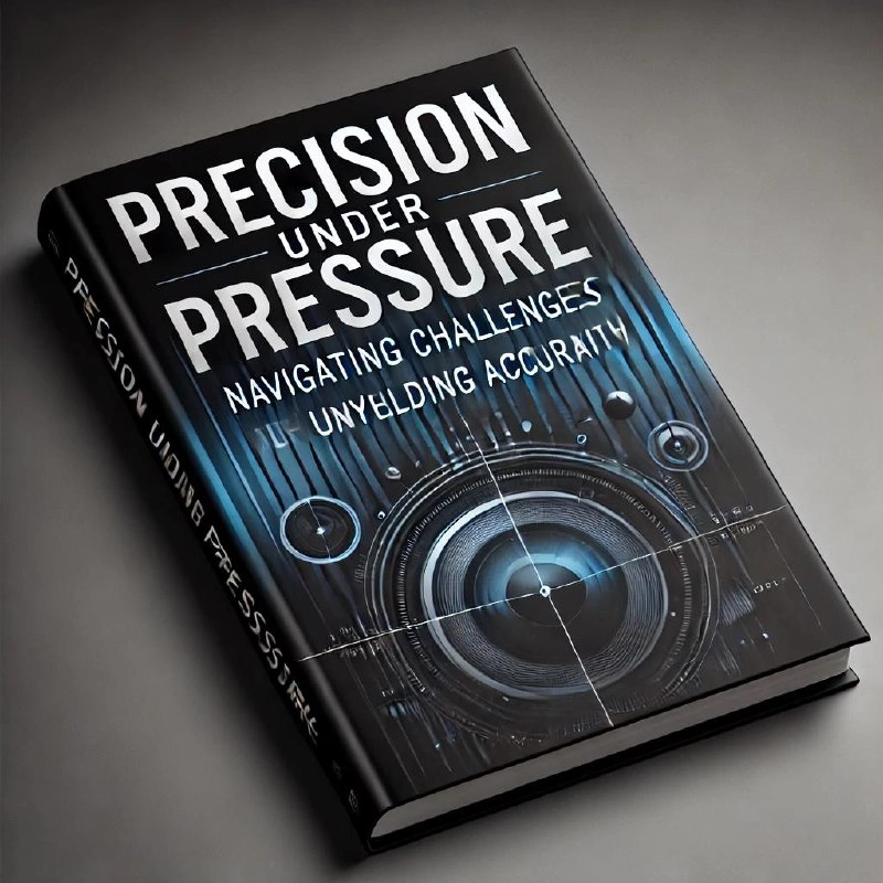 #predoomAI
Перед вами обложка книги "Precision Under Pressure: Navigating Challenges with Unyielding Accuracy", отражающая мой профиль и черты характера по мнению ChatGPT на основе всех моих чатов с н... | Сетка — новая социальная сеть от hh.ru