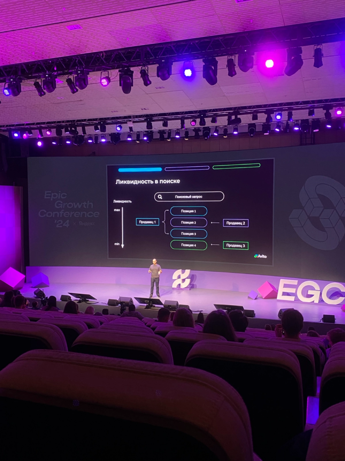 Теперь тоже часть «Сетки». Сегодня был волонтером на конференции Epic Growth х Яндекс. Помогал с организацией этого невероятно крутого мероприятия | Сетка — новая социальная сеть от hh.ru