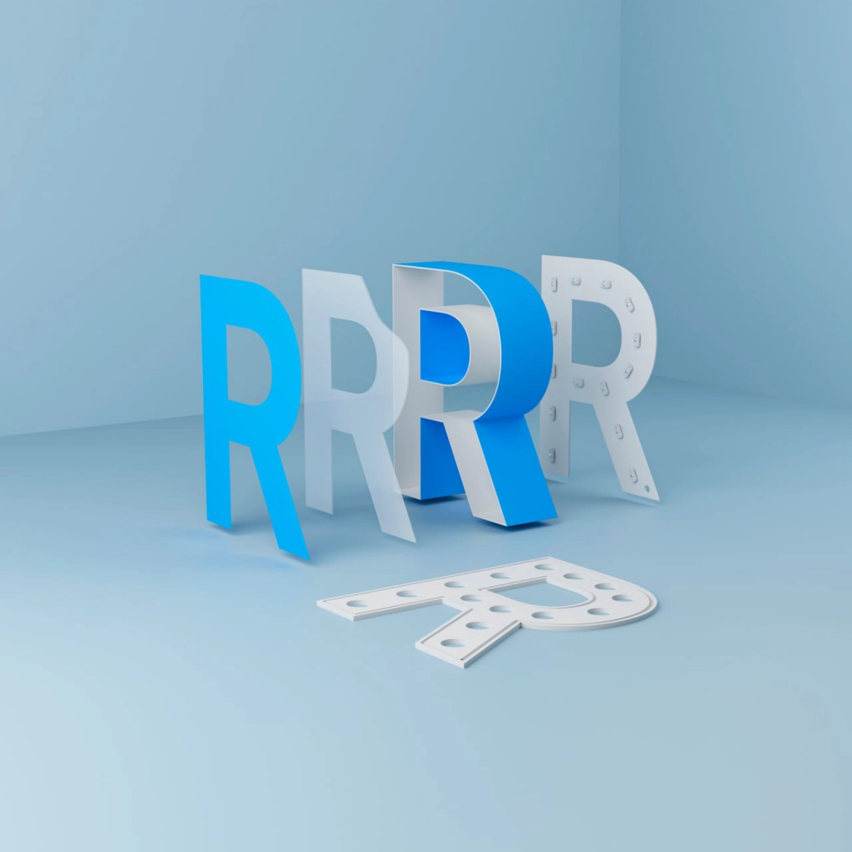 Разработка изображений для обучающих материалов RB CRM⚡️  
Ко мне обратились представители компании RB CRM с просьбой разработать серию изображений рекламных конструкций в разобранном виде | Сетка — новая социальная сеть от hh.ru