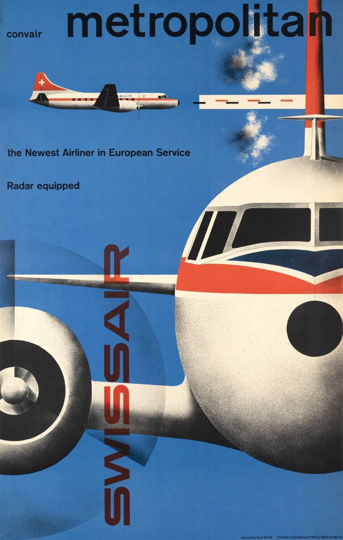 Буклеты и постеры для Swissair, 1958 год. Дизайнер — швейцарец Курт Вирт (Kurt Wirth)
awdswiss #awdretro #awdprint | Сетка — новая социальная сеть от hh.ru