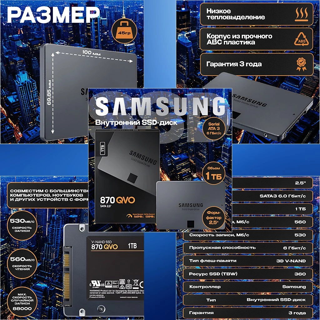 Нарисовал дизайн карточек товара с инфографикой для ozon на SSD #дизайн #инфографика #маркетплейс #ozon #wildberries #photoshop #графическийдизайн #карточкатовара #карточкатовара #работа
#реклама #инф... | Сетка — новая социальная сеть от hh.ru