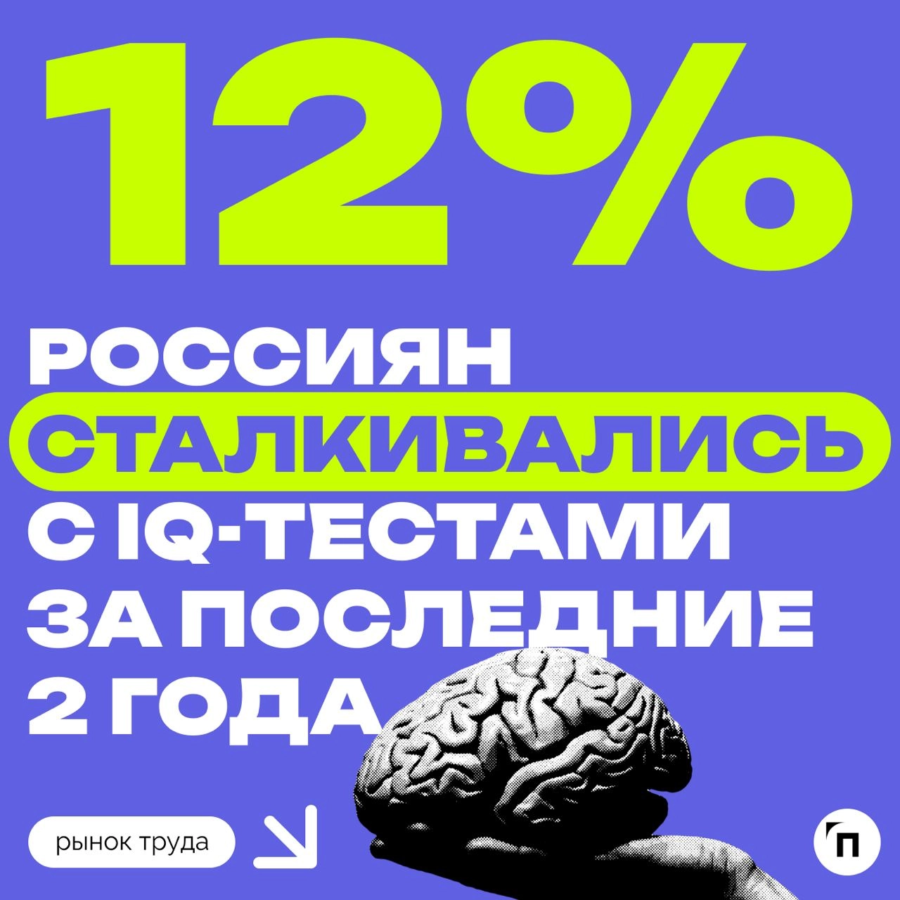 ⌨️ IQ-тесты в рекрутинге уходят в прошлое
Сервис по поиску высокооплачиваемой SuperJob провел опрос среди 1 000 представителей кадровых служб предприятий и 1600 экономически активных россиян из всех о... | Сетка — новая социальная сеть от hh.ru