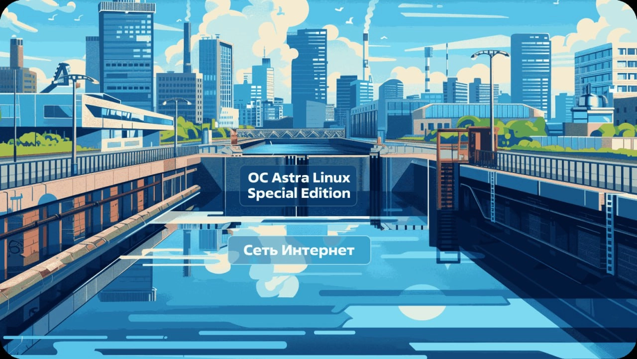 Простой шлюз в сеть Интернет на nftables в ОС Astra Linux Special Edition
https://habr.com/ru/companies/astralinux/articles/858390/ | Сетка — новая социальная сеть от hh.ru