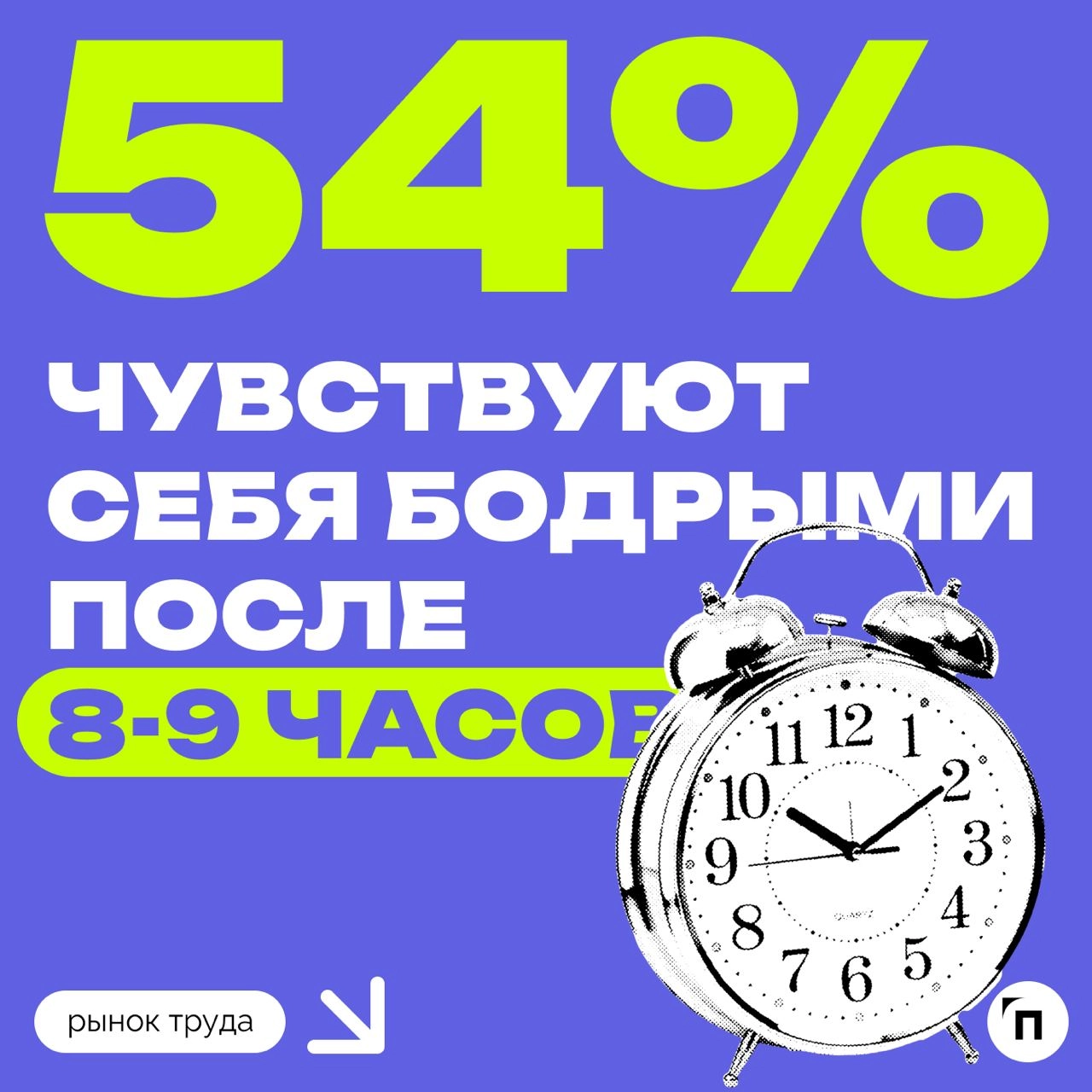 🧘‍♀ Сколько россиянам нужно времени для сна
Сервисы «Работа | Сетка — новая социальная сеть от hh.ru