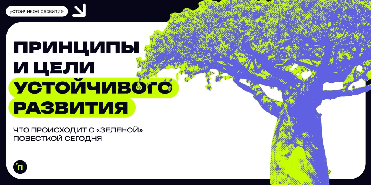 ❇️ Принципы и цели устойчивого развития: что происходит с «зеленой» повесткой сегодня
Устойчивое развитие является основой для создания справедливой модели развития общества, строящейся на экономическ... | Сетка — новая социальная сеть от hh.ru