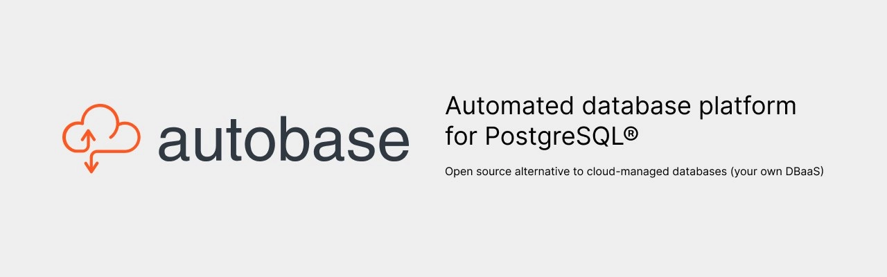 About 
Automated database platform for PostgreSQL® — the open-source alternative to cloud-managed databases.
https://github.com/vitabaks/autobase | Сетка — новая социальная сеть от hh.ru