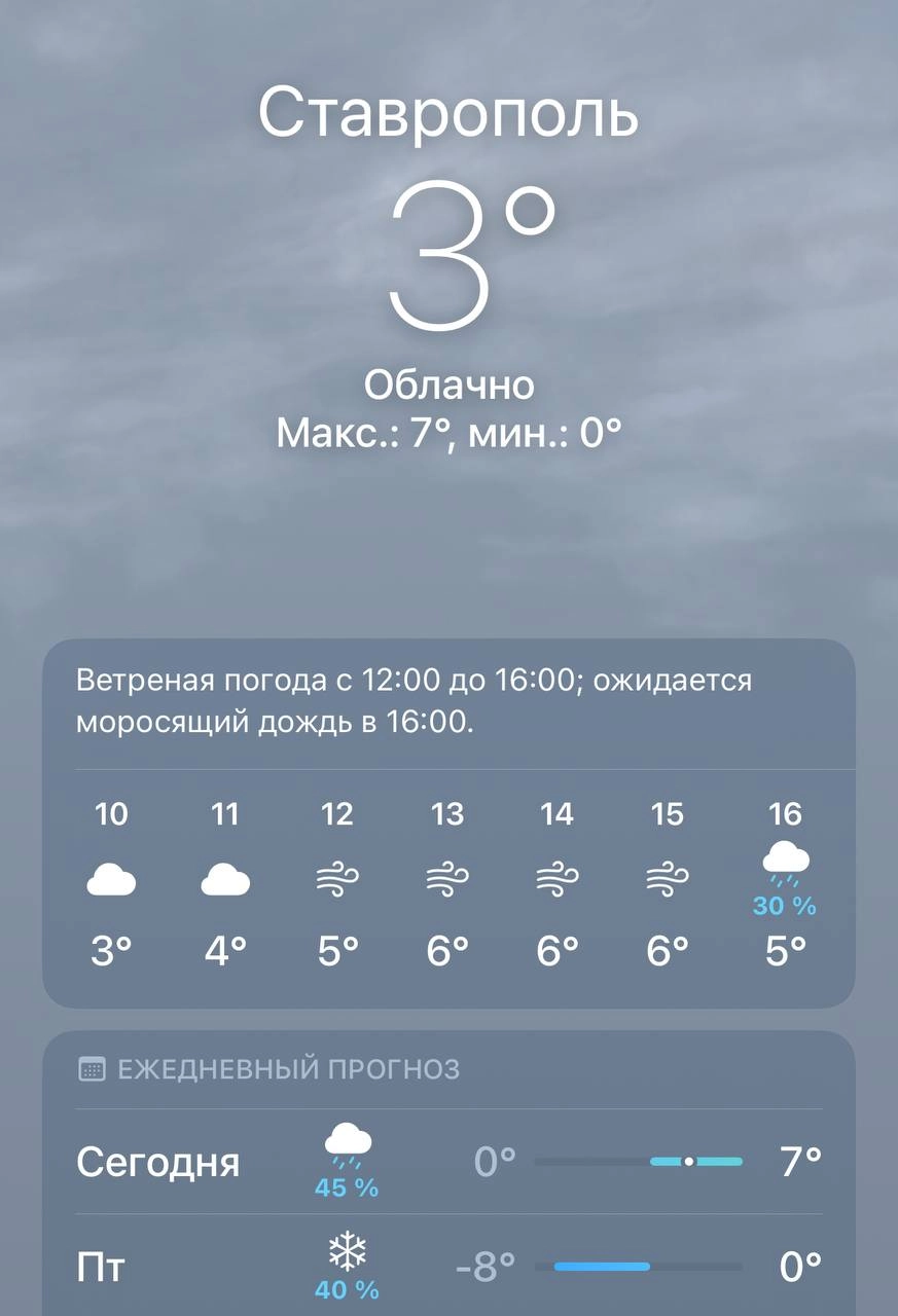 Доброе утро, ставропольцы!
Крутите рулетку, нажав на 🎰 в комментариях
У кого выпадет джекпот 777, тому весь 2025 год будет сопутствовать удача 🍀 
@stavropolyevibe | Сетка — новая социальная сеть от hh.ru