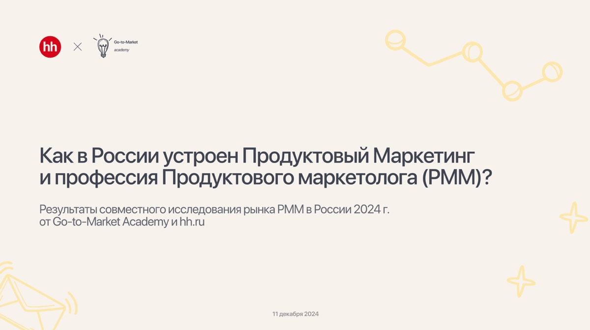 Результаты исследования рынка продуктовых маркетологов 2024 | Сетка — новая социальная сеть от hh.ru
