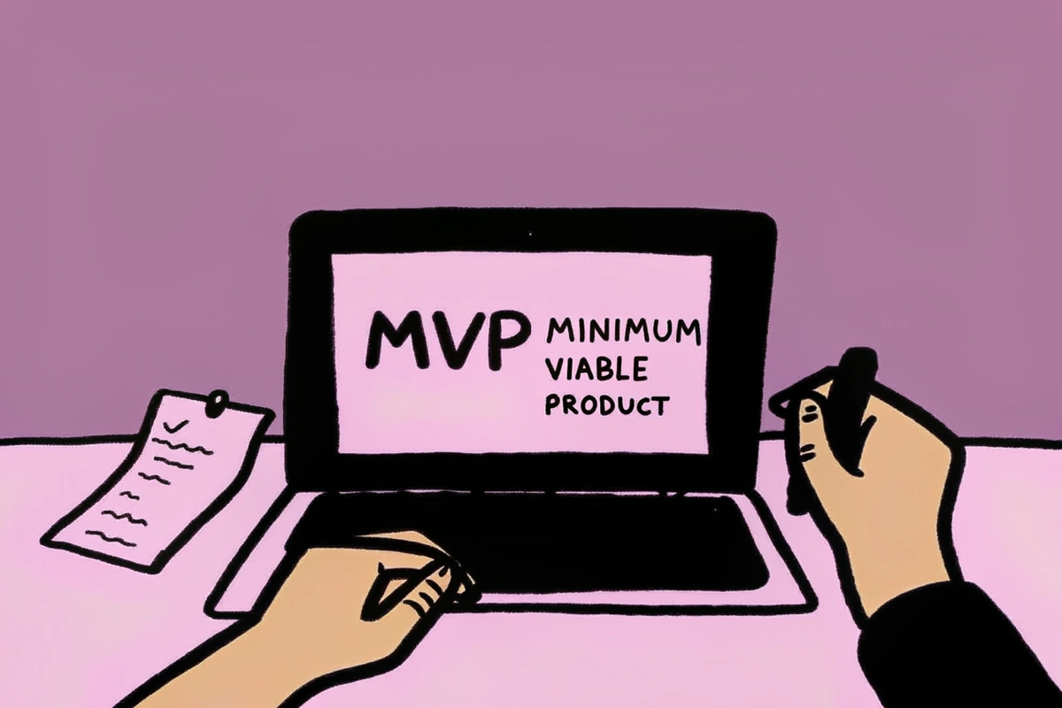 Что такое MVP?  
MVP (Minimum Viable Product) — это минимально жизнеспособный продукт, то есть версия продукта с минимально необходимым набором функций, которая позволяет проверить идеи, протестироват... | Сетка — новая социальная сеть от hh.ru
