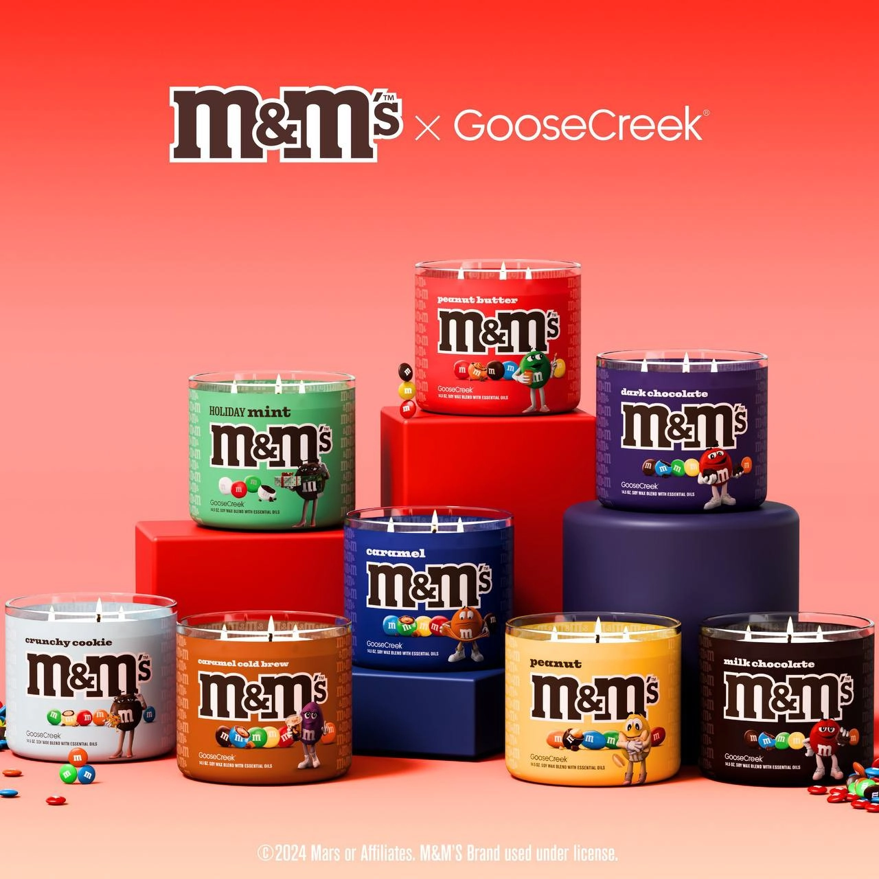 АААА, M&M’s дропнул линейку свечей со запахами ВСЕХ их драже. Тут есть и карамельный, и арахисовый, и с молочным шоколадом, и мятный, и даже недавний релиз — клубничный шейк | Сетка — новая социальная сеть от hh.ru