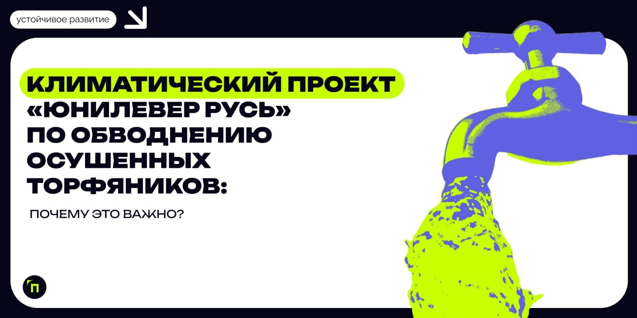 ❇️ Климатический проект «Юнилевер Русь» по обводнению осушенных торфяников: почему это важно?
Уже более 20 лет в России активно занимаются изучением вопросов восстановления ранее осушенных торфяников | Сетка — новая социальная сеть от hh.ru