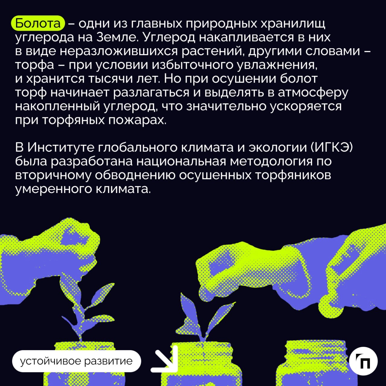 ❇️ Климатический проект «Юнилевер Русь» по обводнению осушенных торфяников: почему это важно?
Уже более 20 лет в России активно занимаются изучением вопросов восстановления ранее осушенных торфяников | Сетка — новая социальная сеть от hh.ru