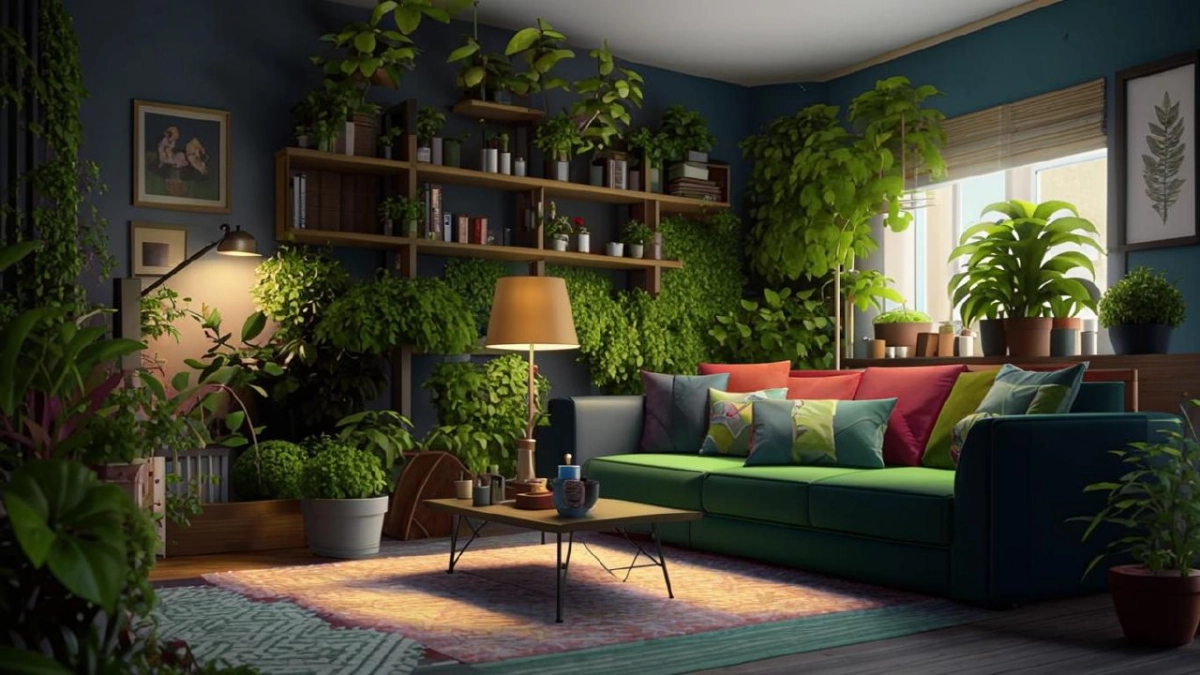 Как создавать промты для  атмосферных интерьеров 🌿 | Сетка — новая социальная сеть от hh.ru