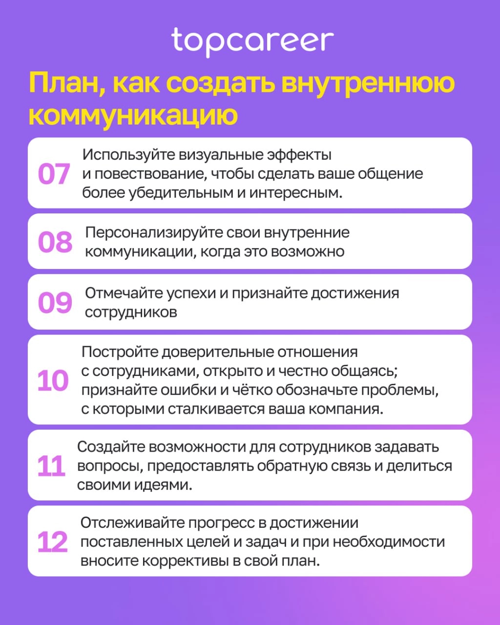 Роль внутренних коммуникаций в компании 
В мире, где почти 80% сотрудников не вовлечены или активно не вовлечены, компании с более высоким уровнем вовлеченности могут превзойти своих коллег | Сетка — новая социальная сеть от hh.ru