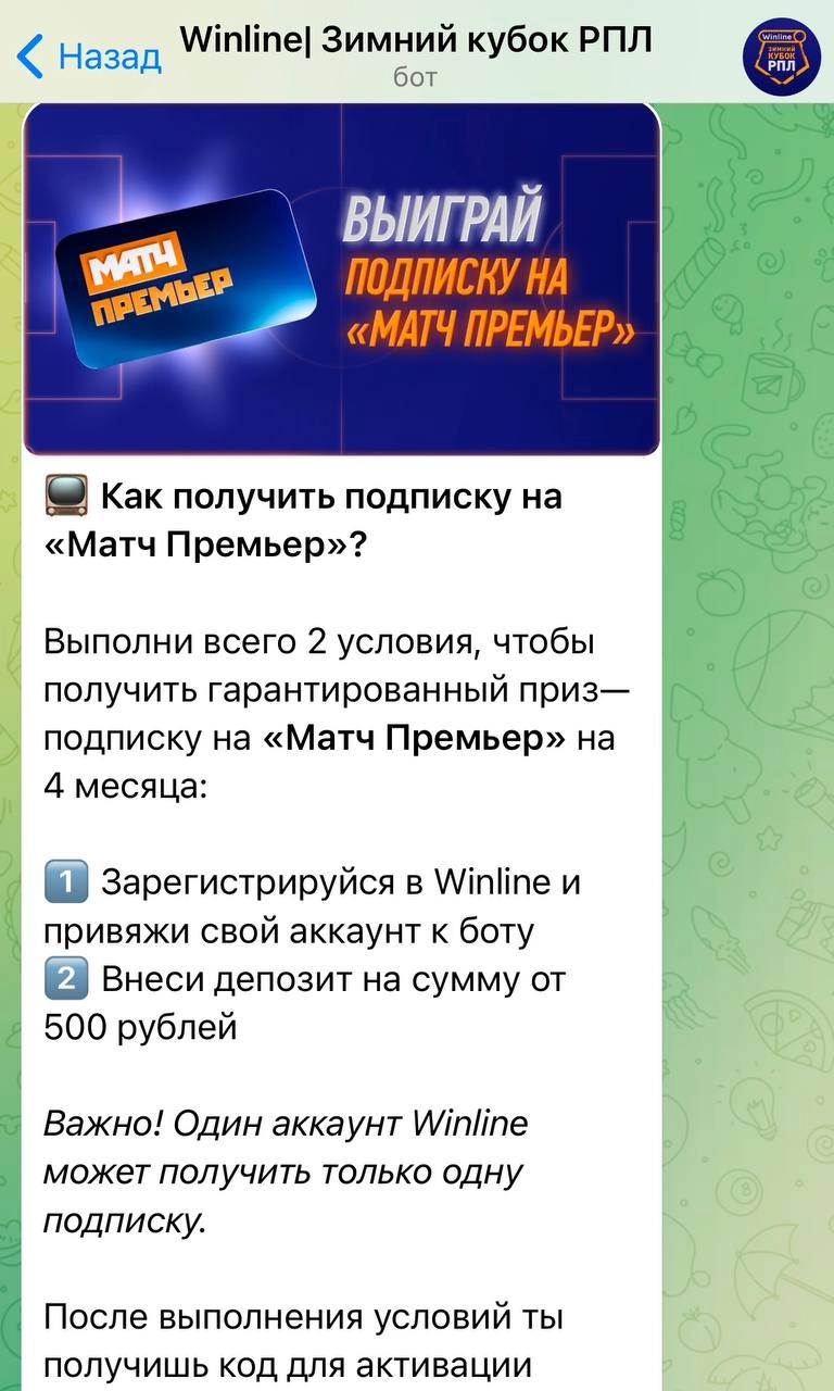 🔥 Winline в Авито и Купере! 
БК закупила рекламу зимнего кубка РПЛ еще на двух крупных площадках | Сетка — новая социальная сеть от hh.ru
