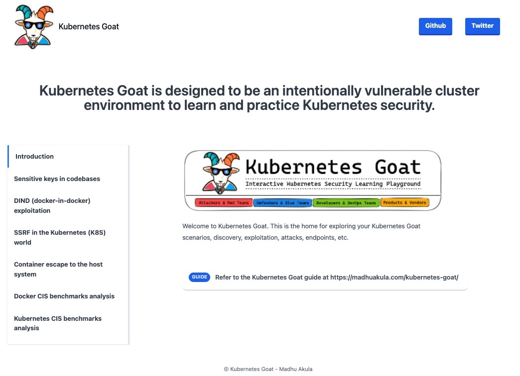 The Kubernetes Goat is designed to be an intentionally vulnerable cluster environment to learn and practice Kubernetes security
https://github.com/madhuakula/kubernetes-goat | Сетка — новая социальная сеть от hh.ru
