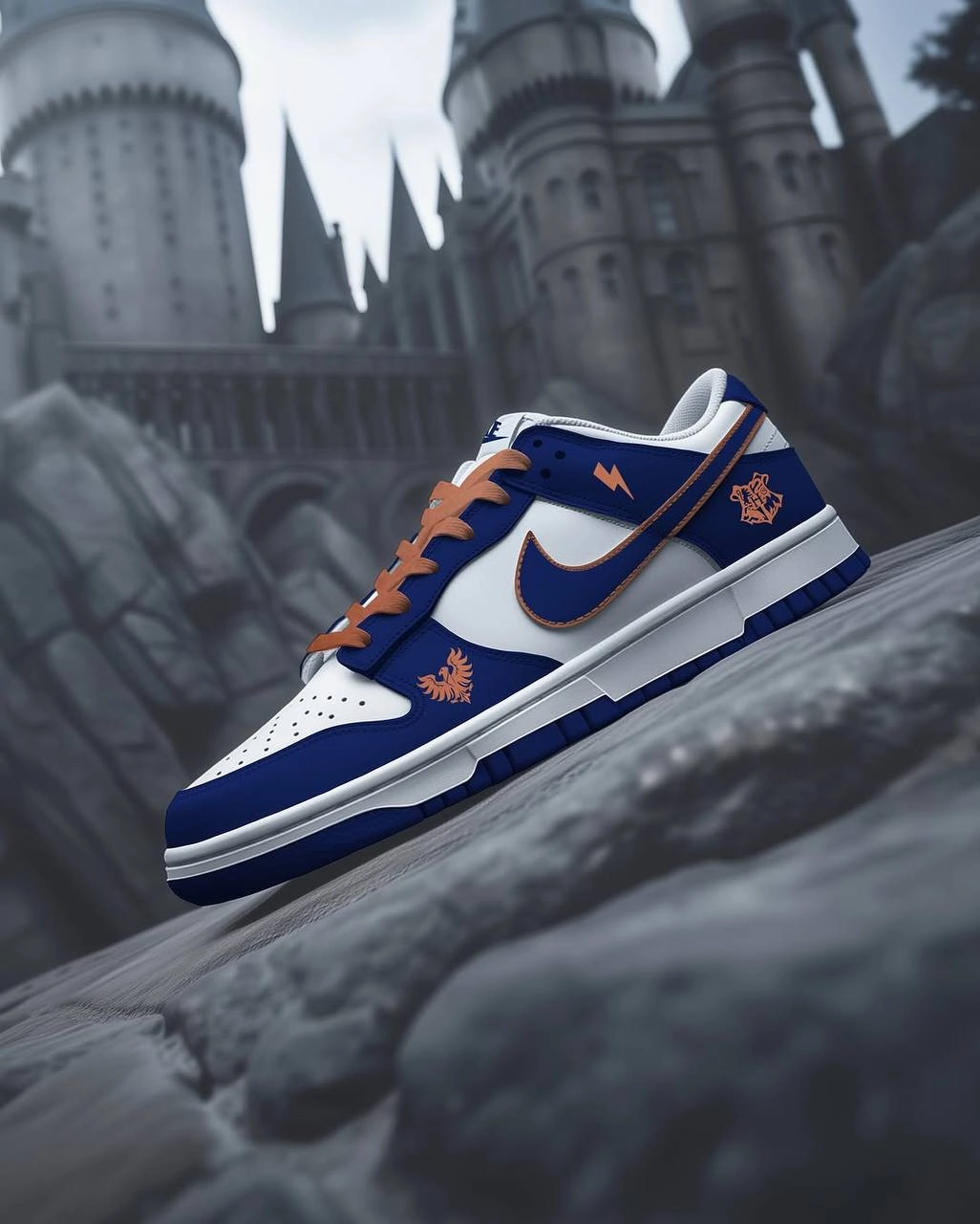 Ваау, мастер из Франции кастомит кроссовки Nike Dunk Low и Nike Air Force 1 в стиль факультетов Хогвартса: Гриффиндор, Слизерин, Пуффендуй, Когтевран | Сетка — новая социальная сеть от hh.ru