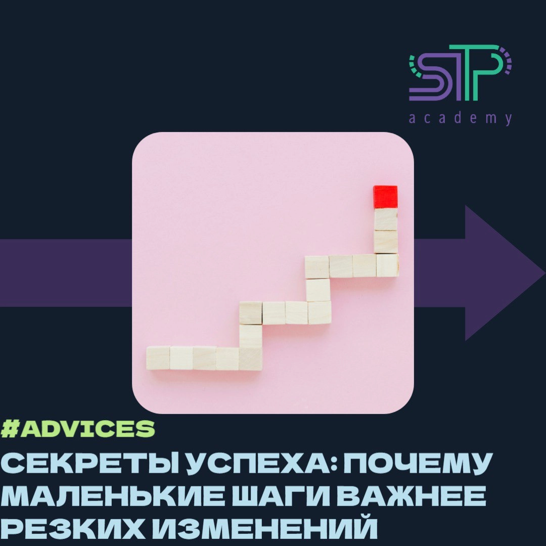 Секрет успеха: почему маленькие шаги важнее резких изменений | Сетка — новая социальная сеть от hh.ru