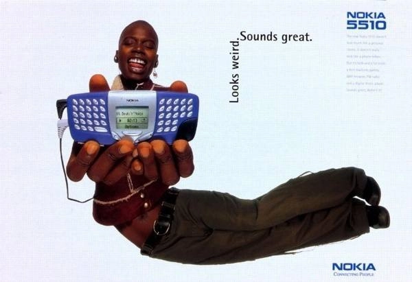 Странная, но креативная реклама Nokia 5510 из далекого 2001-го года.📱
«Выглядит странно. Звучит отлично.»
Nokia Connecting People.
#история | Сетка — новая социальная сеть от hh.ru