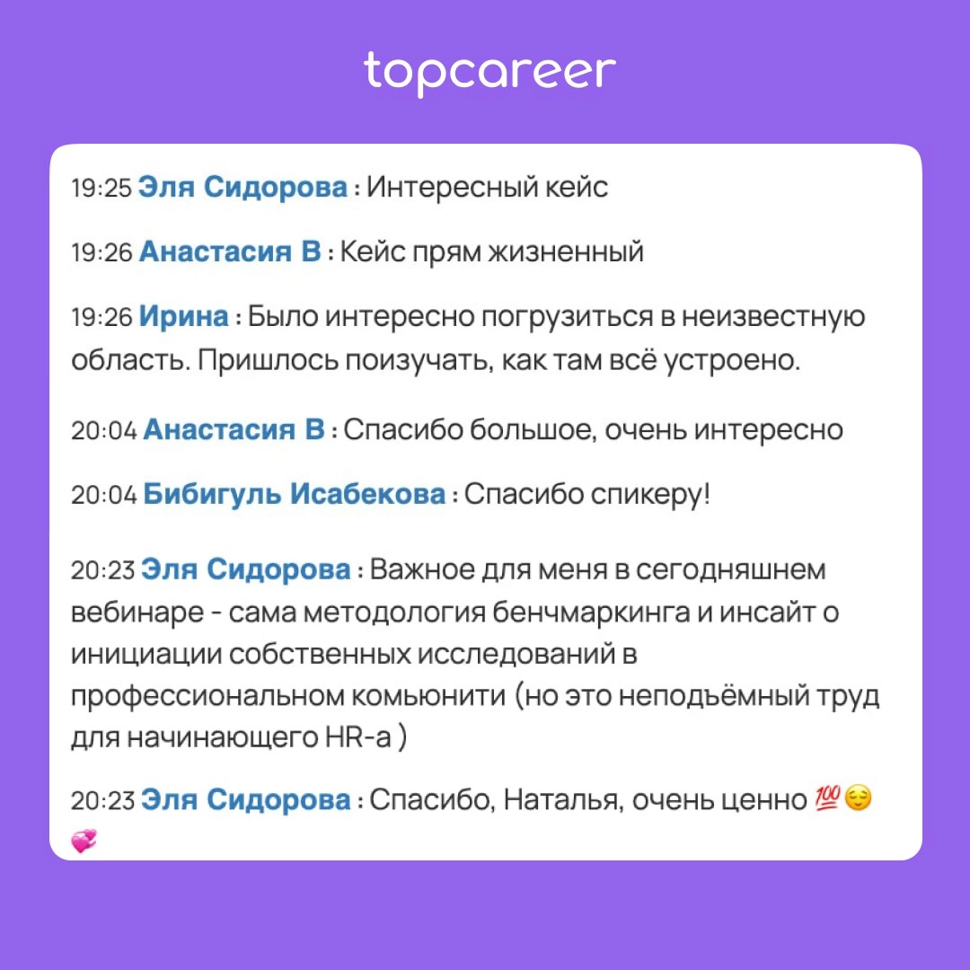 Недавно закончился наш Интенсив по компенсациям и льготам, где участники: ⚫️Проверяли себя и свои знания вместе в ТОПами рынка C&B;
⚫️Забрали инструменты и полезные материалы для работы с мотивацией; ... | Сетка — новая социальная сеть от hh.ru