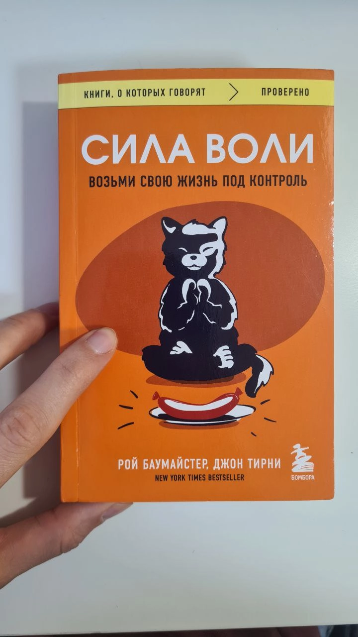 Сейчас читаю книгу «Сила воли». В ней рассказывается про эксперимент с осанкой, показывающий, как физический дискомфорт помогает развивать самоконтроль | Сетка — новая социальная сеть от hh.ru