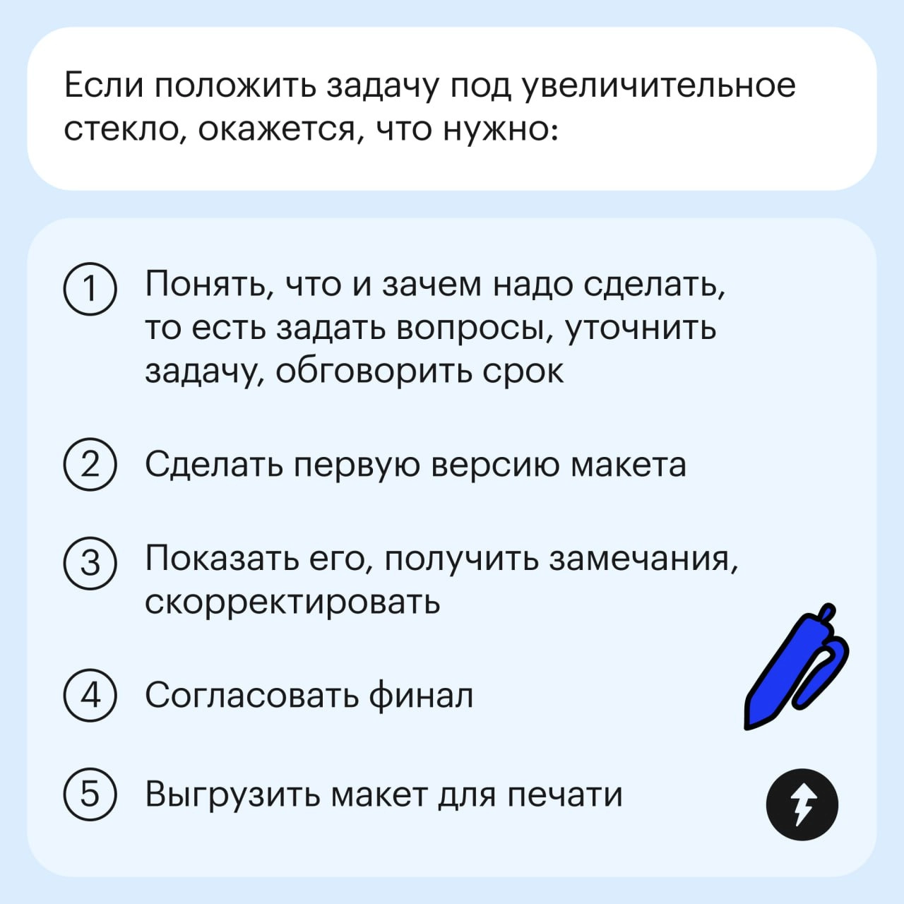 В чем проблема? Подошли, взяли за руку, уверенно сделали задачу
Но… на деле все сложнее. Иногда задача понятная, но страшно браться. Иногда вообще неясно, что делать | Сетка — новая социальная сеть от hh.ru