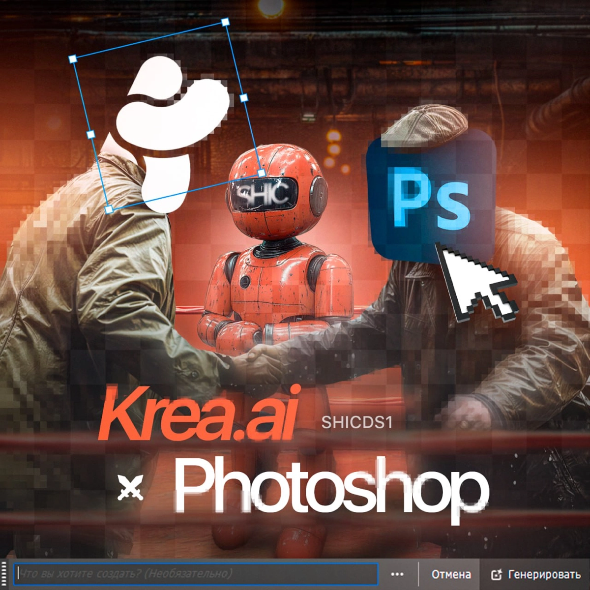 Это нейросеть просто взрыв мозга 🤯
KREA AI ⚔️ PHOTOSHOP
Недавно Krea выпустила бесплатный новый ИИ-редактор изображений, который работает прямо в браузере | Сетка — новая социальная сеть от hh.ru