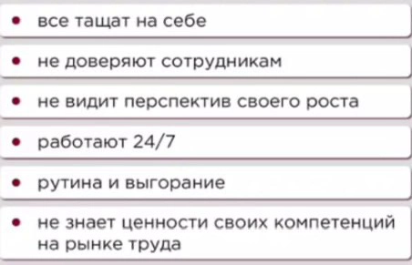 что приводит руководителей к выгоранию
как дополните список? | Сетка — новая социальная сеть от hh.ru