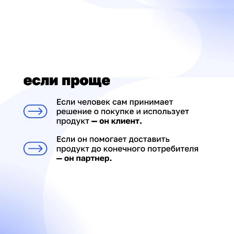 Как отличить клиента от партнера?
В прошлый раз мы обсудили базовые отличия между клиентом и партнером. Сегодня решили углубиться в тему и разобрать реальные примеры из сферы B2B | Сетка — новая социальная сеть от hh.ru