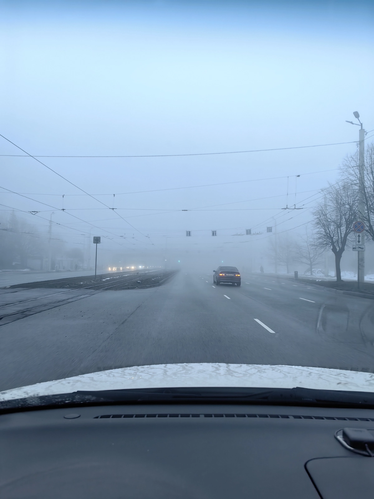 Калининград утро, дорога до офиса 🌫️ | Сетка — новая социальная сеть от hh.ru