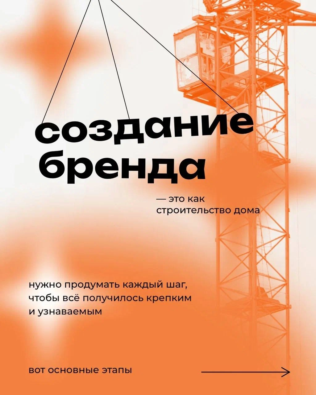 Создание бренда — это как строительство дома
Нужно продумать каждый шаг, чтобы всё получилось крепким и узнаваемым
Вот основные этапы 👆🏻 | Сетка — новая социальная сеть от hh.ru