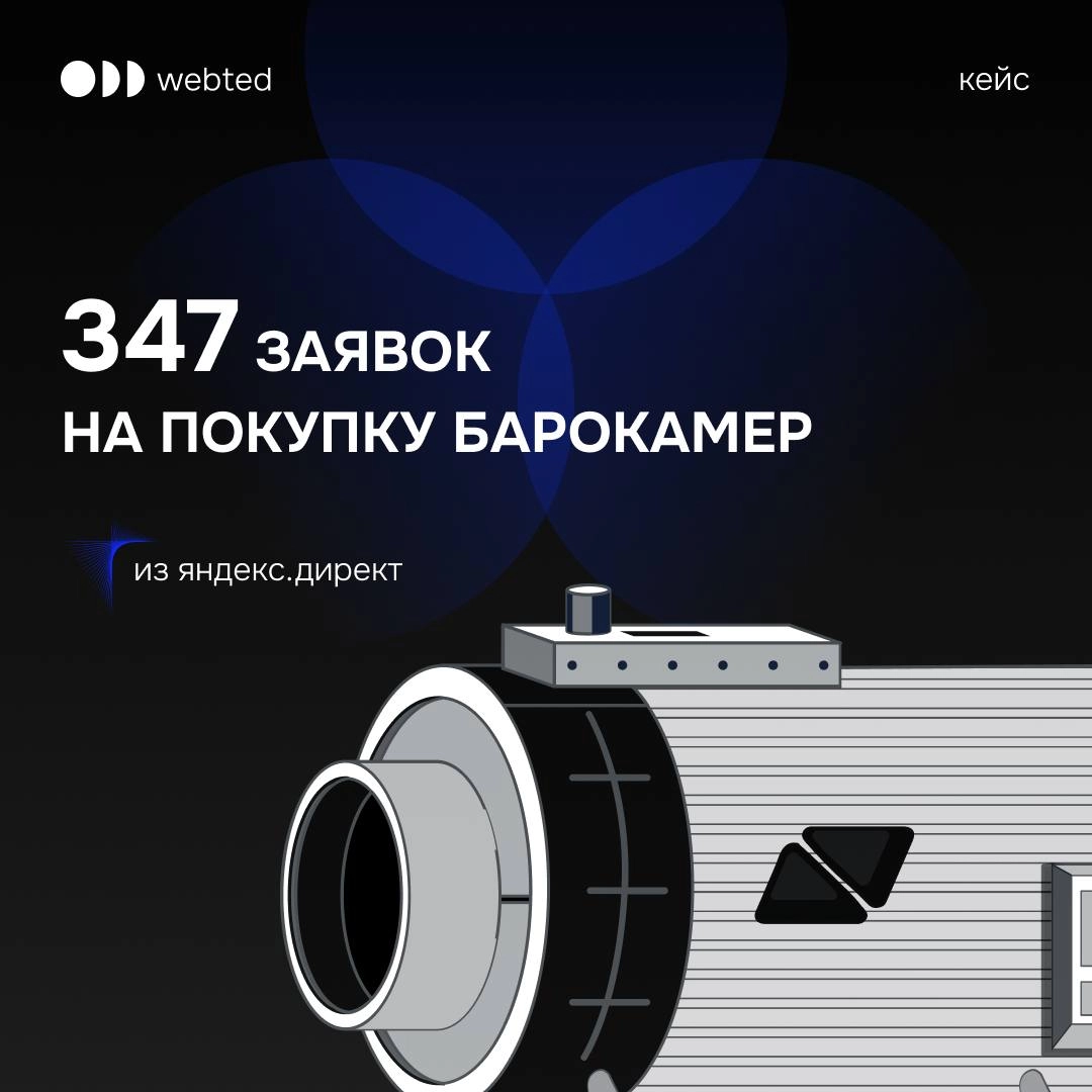 ⚡️ Кейс: 347 заявок на покупку медицинских барокамер из Янде | Сетка — новая социальная сеть от hh.ru