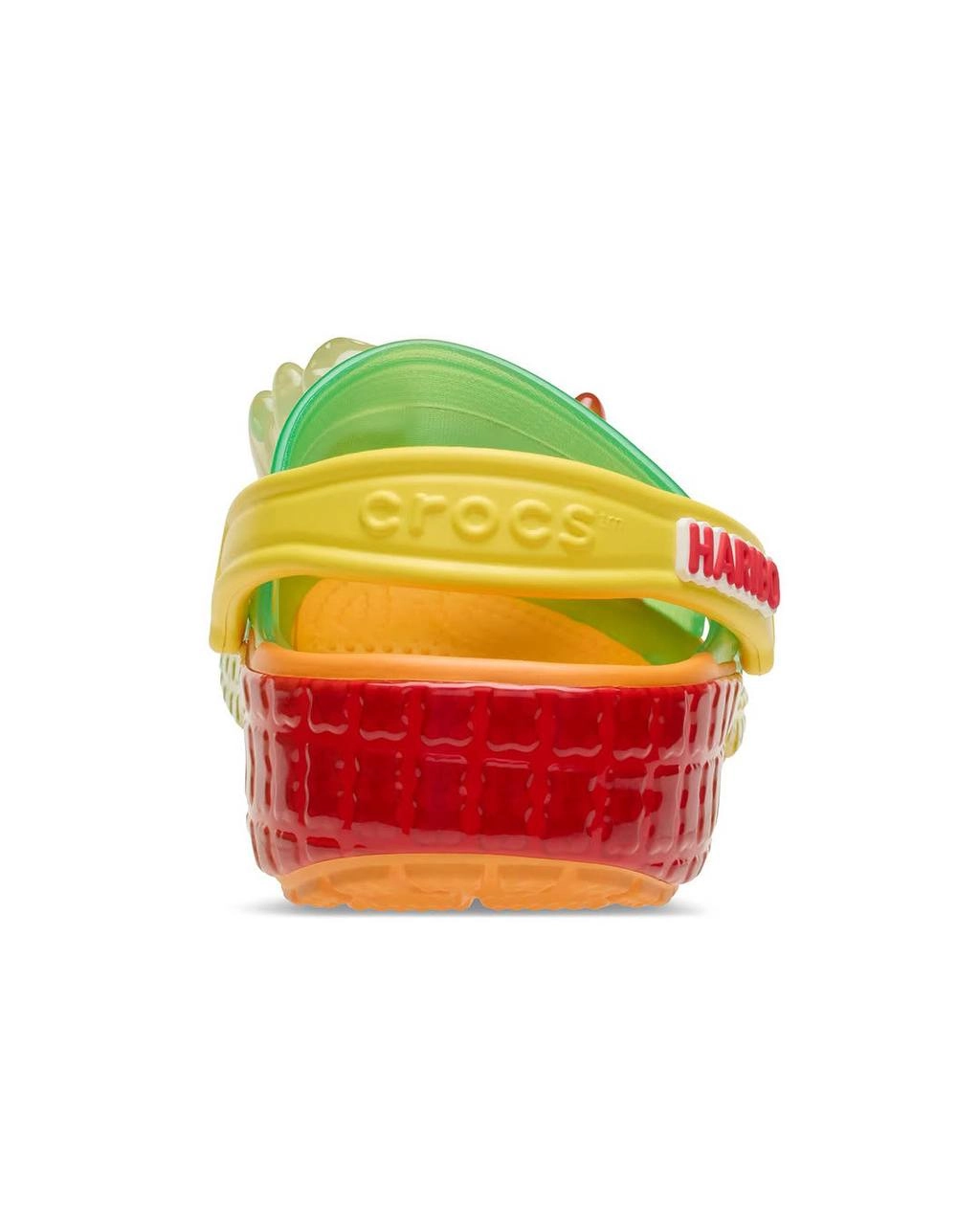 Хорошая реклама та, которую хочется съесть. Это 100% про коллаб тапок Crocs с мармеладками Haribo. 
Здесь 2 в 1: объединение лав-брендов и аппетитный дизайн. 
celeba-sport.ru / Sport Community | Сетка — новая социальная сеть от hh.ru