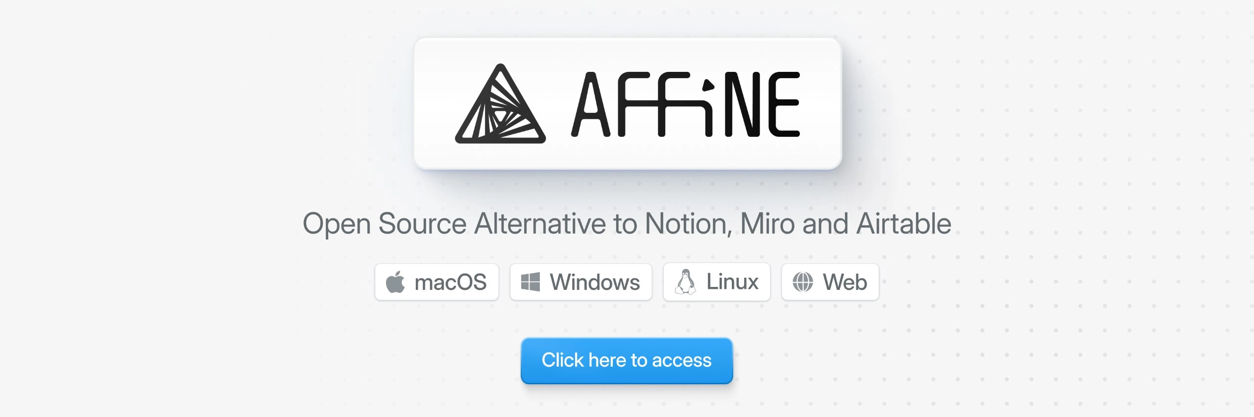 Если Notion, Miro и Obsidian вам уже не подходят 
https://github.com/toeverything/AFFiNE
https://affine.pro/ | Сетка — новая социальная сеть от hh.ru