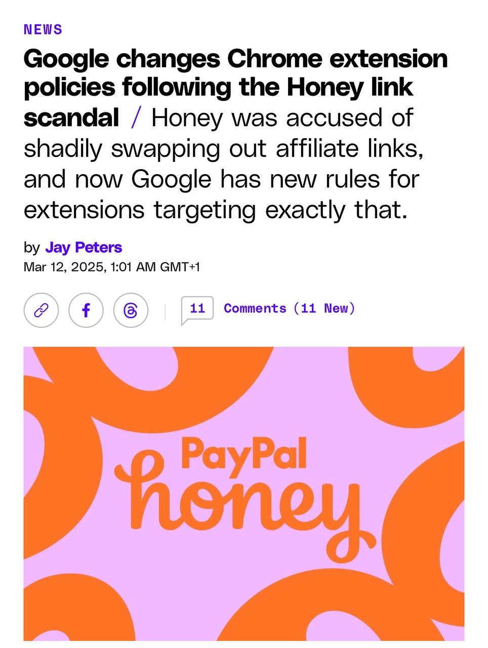 Апдейт по делу Креаторы vs Honey | Сетка — новая социальная сеть от hh.ru