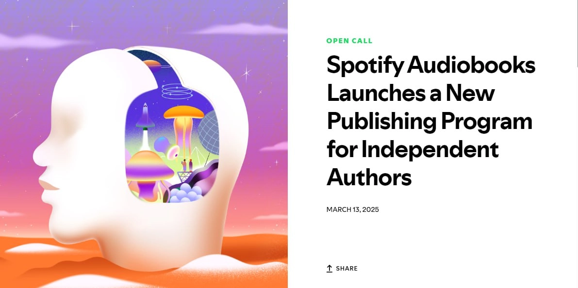 Spotify запустил программу монетизации для авторов коротких рассказов.
По сути, их ин-хаус паблишер выкупает права на аудио-версию вашего рассказа, и выплачивает роялти за прослушивания | Сетка — новая социальная сеть от hh.ru