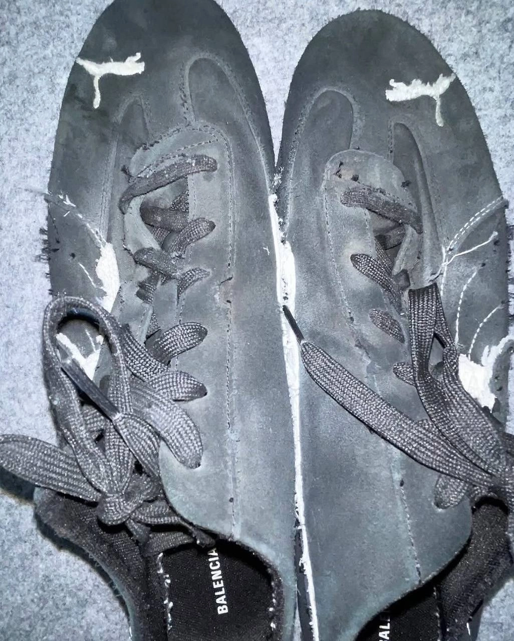 Не топчутся на месте. Представьте коллаб двух брендов: Balenciaga и Puma. Наверняка, что-то глянцевое и пафосное, да? Впрочем, как и всегда | Сетка — новая социальная сеть от hh.ru
