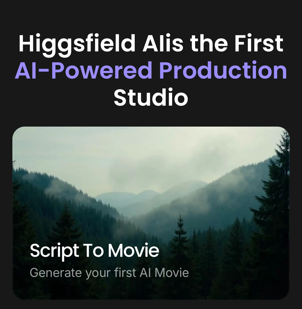 Higgsfield AI - генерация и монтаж видео с помощью ИИ | Сетка — новая социальная сеть от hh.ru