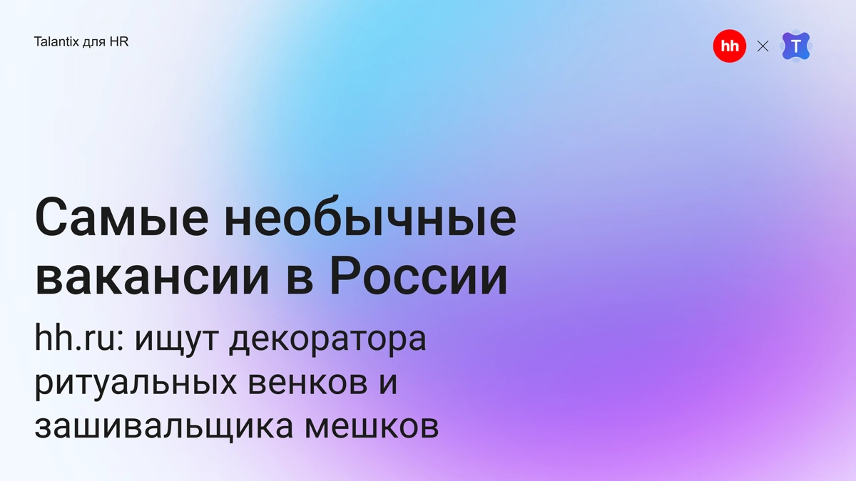 Работа мечты или странные профессии? 👀 | Сетка — новая социальная сеть от hh.ru