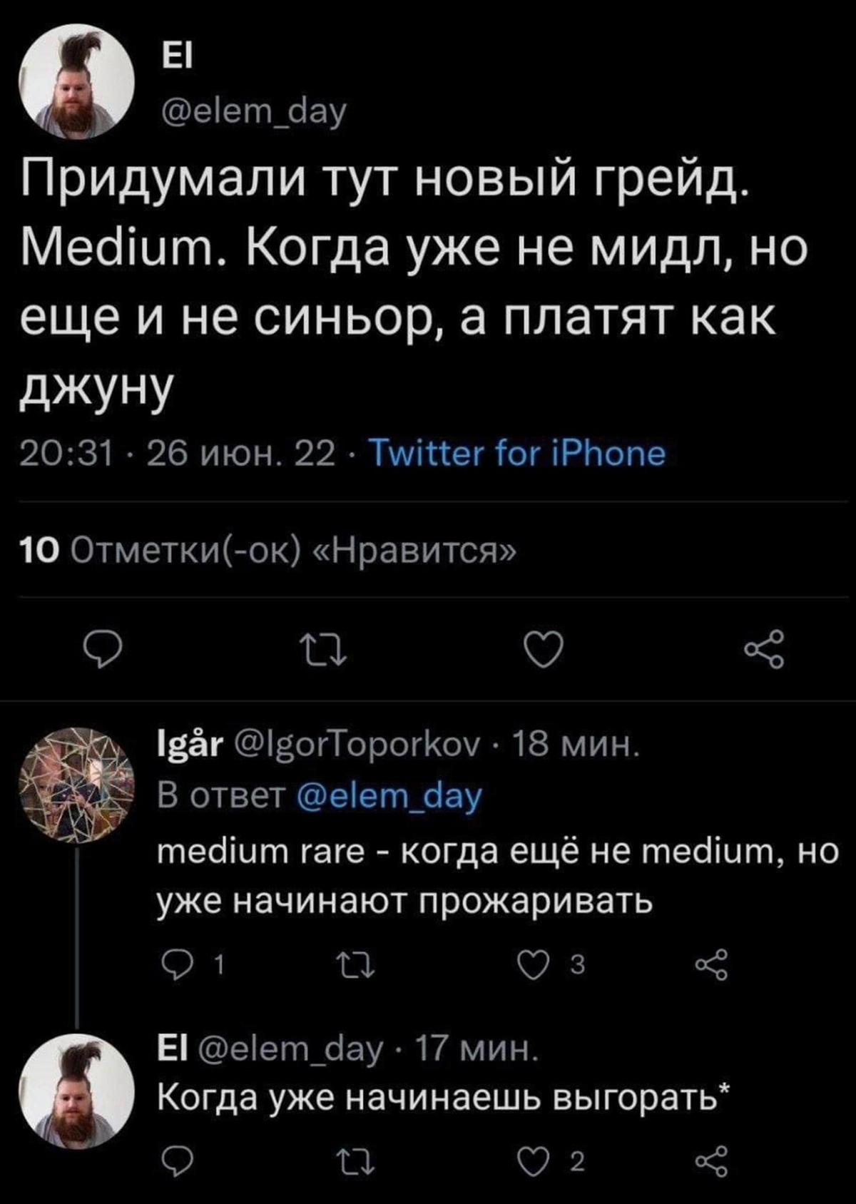 А у вас какой грейд, коллеги? | Сетка — новая социальная сеть от hh.ru