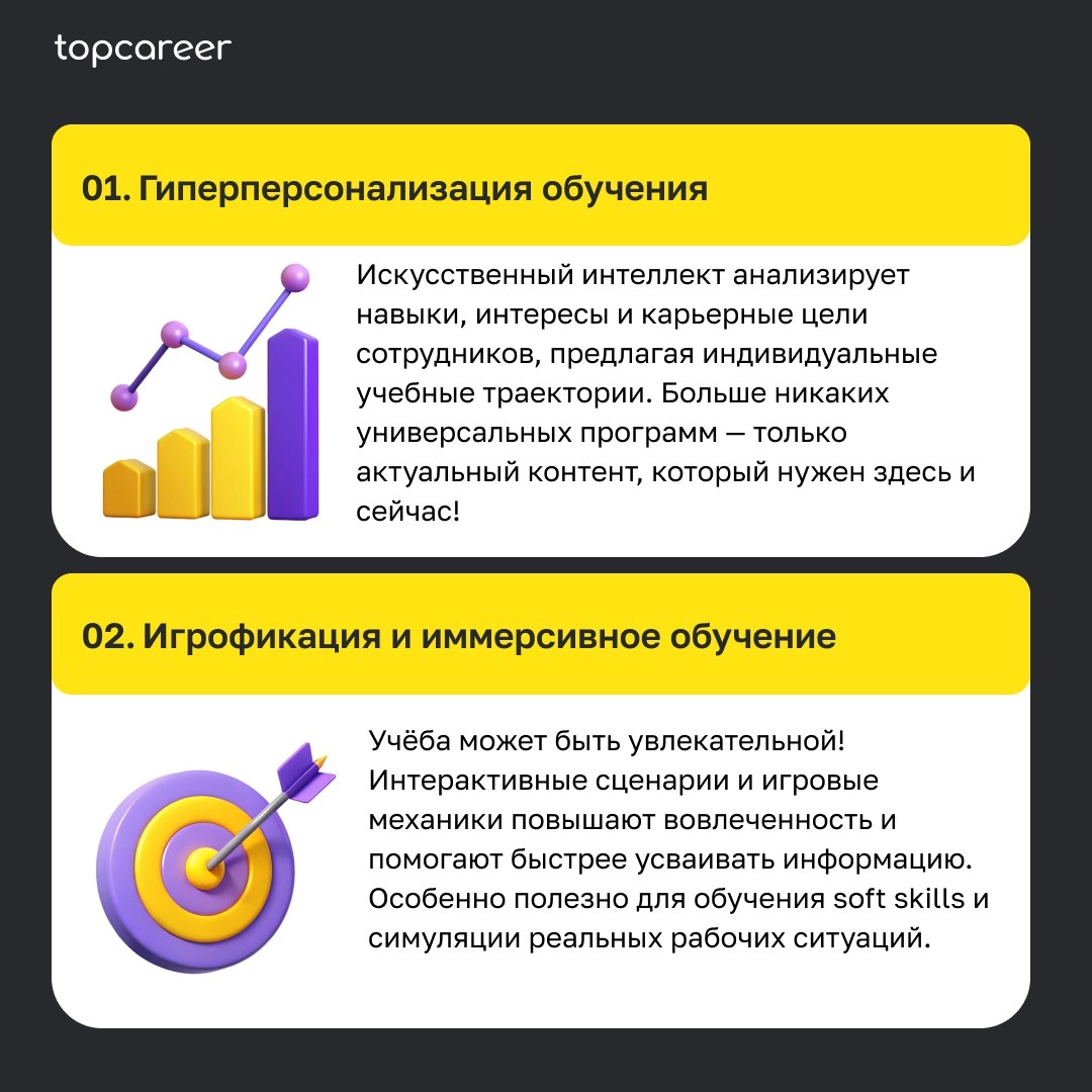 👩‍💻Тренды корпоративного обучения в 2025 году
В 2025 году корпоративное обучение претерпевает значительные изменения, адаптируясь к стремительно развивающимся технологиям и потребностям бизнеса | Сетка — новая социальная сеть от hh.ru