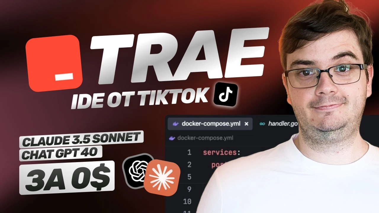 #видео За 0$: Trae IDE от TikTok с Chat GPT и Claude [+2 техники AI-кодинга]
В последних видео получаю отдельную группу вопросов, что за IDE на экране и как настроить такую тему в VS Code 😄 В коммента... | Сетка — новая социальная сеть от hh.ru
