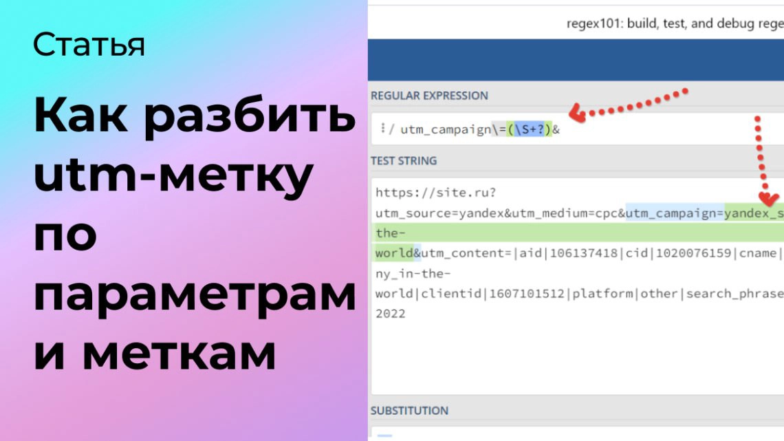 Как разбить utm-метку по параметрам и меткам | Сетка — новая социальная сеть от hh.ru