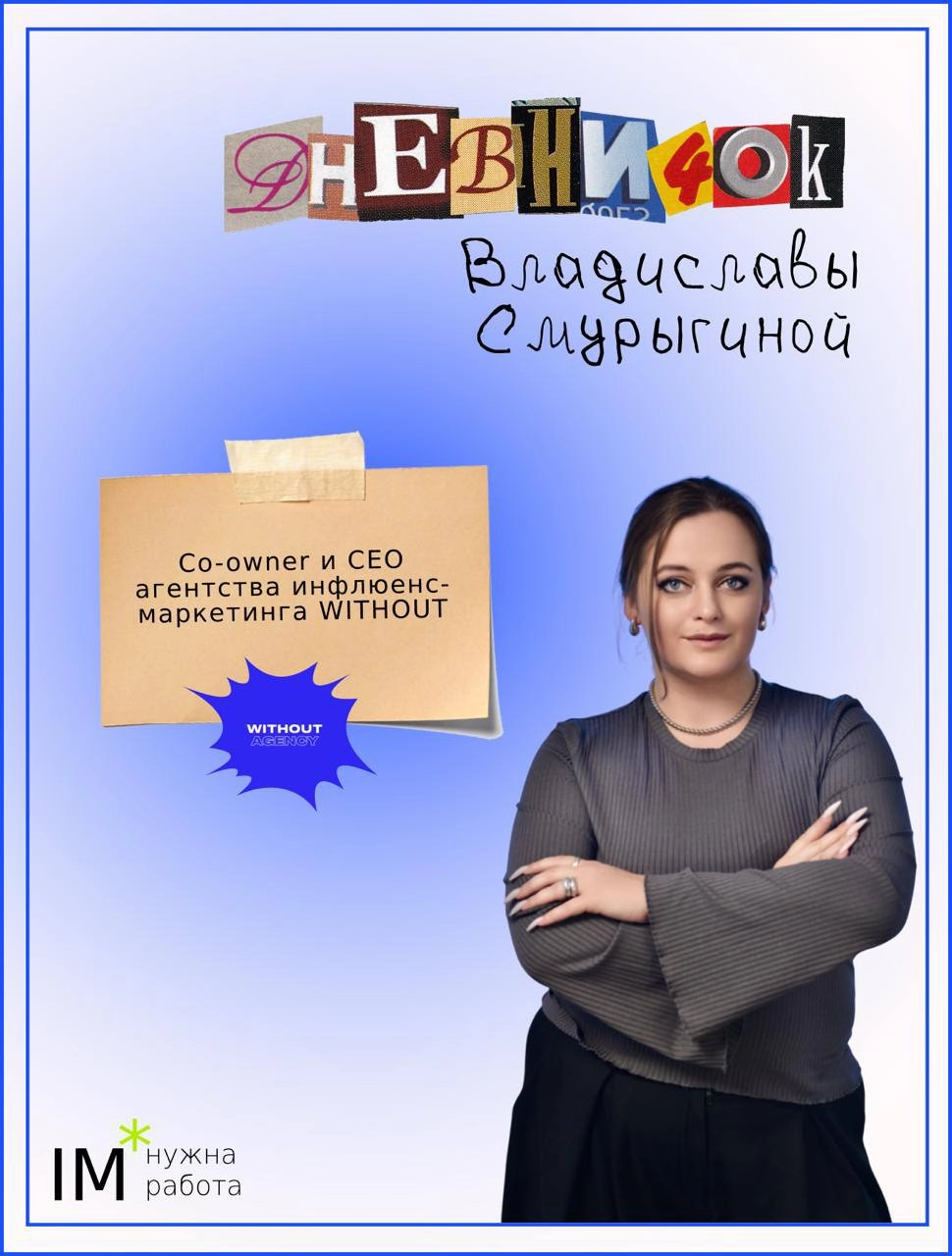 Сегодняшний гость «Дневничка» — Владислава Смурыгина!
Ищите в карточках, что Владислава купила с первой зарплаты 🤫**
Доступные секреты:
Дневничок Вадима Бордиян | Сетка — новая социальная сеть от hh.ru