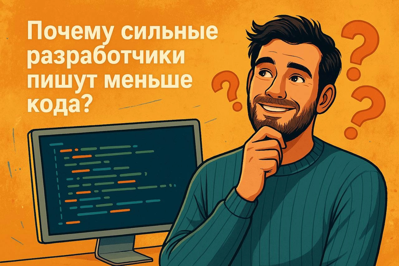 Почему сильные разработчики пишут меньше кода? | Сетка — новая социальная сеть от hh.ru