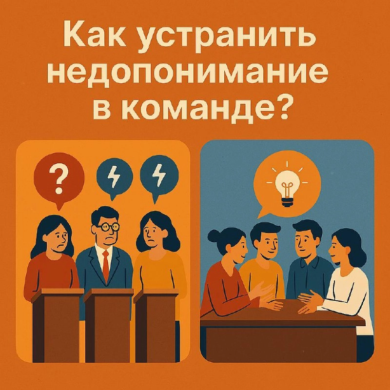 Как устранить недопонимание в команде?
Фраза «мы просто не договорились» звучит буднично.
Как будто это нормальное явление — ну не поняли друг друга, с кем не бывает | Сетка — новая социальная сеть от hh.ru