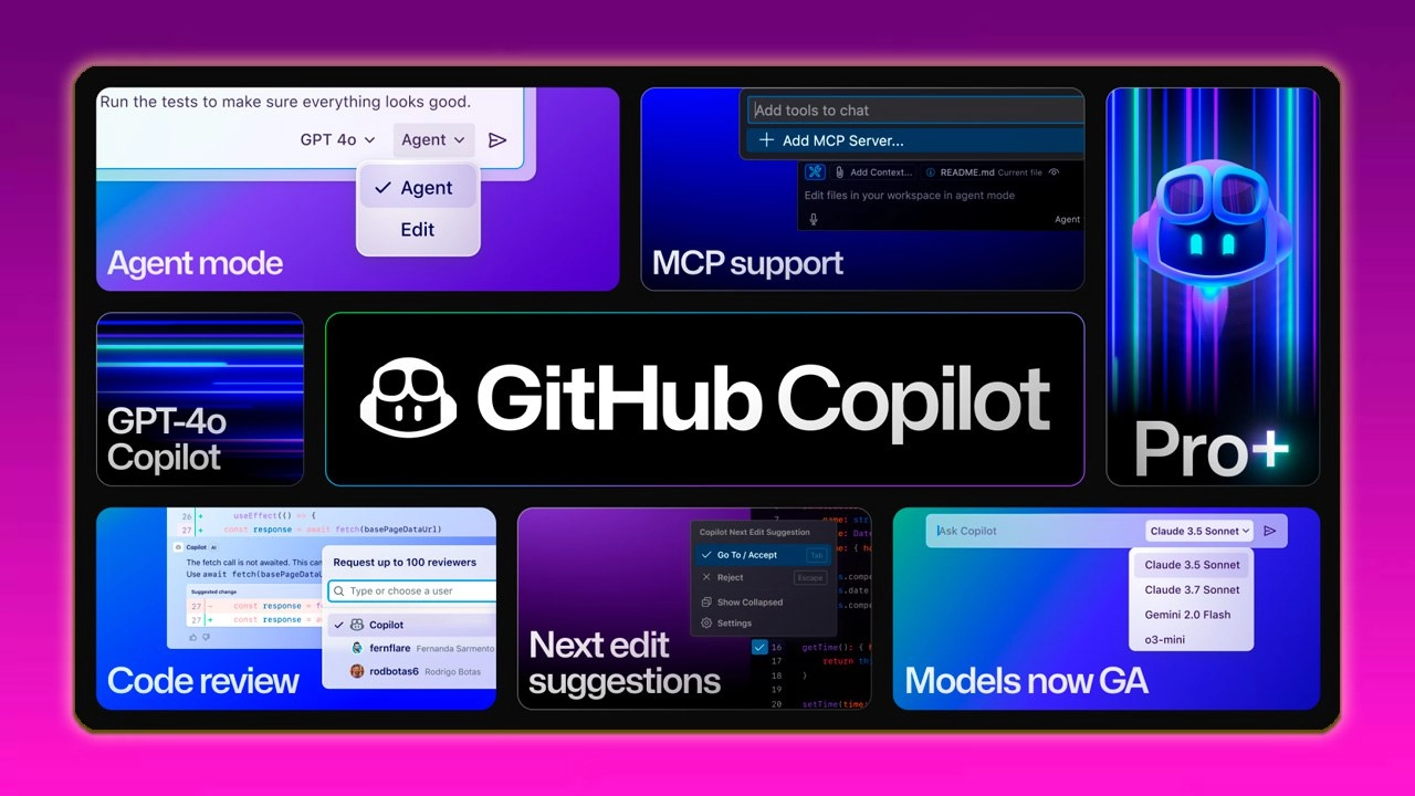 #НовостиРазработки Режим Агента GitHub Copilot в VS Code 
🎉Agent Mode для GitHub Copilot прошёл бета-тестирование и в ближайшие недели будет включен по умолчанию для всех пользователей VS Code | Сетка — новая социальная сеть от hh.ru