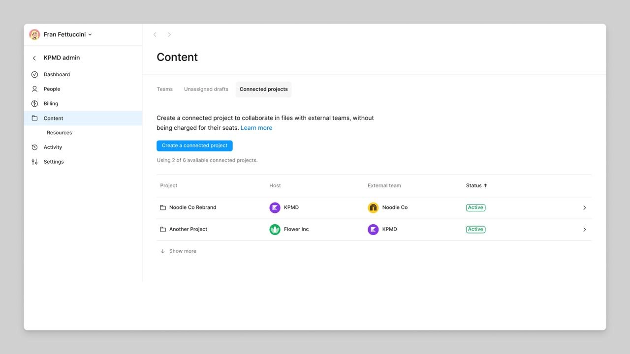 😮3️⃣Коллаборация без барьеров в Figma
Connected Projects упрощает жизнь фрилансерам и агентствам на разных тарифах Figma | Сетка — новая социальная сеть от hh.ru